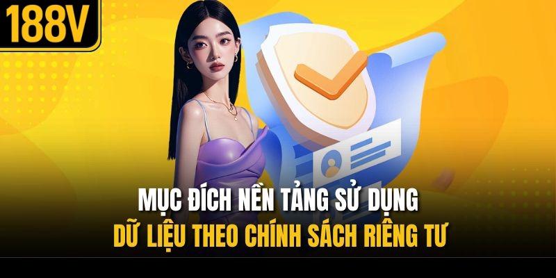 Mục đích nền tảng sử dụng dữ liệu theo chính sách riêng tư