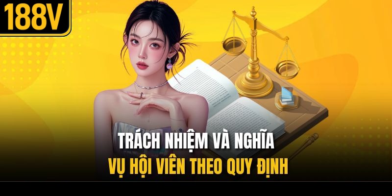 Trách nhiệm và nghĩa vụ hội viên theo quy định